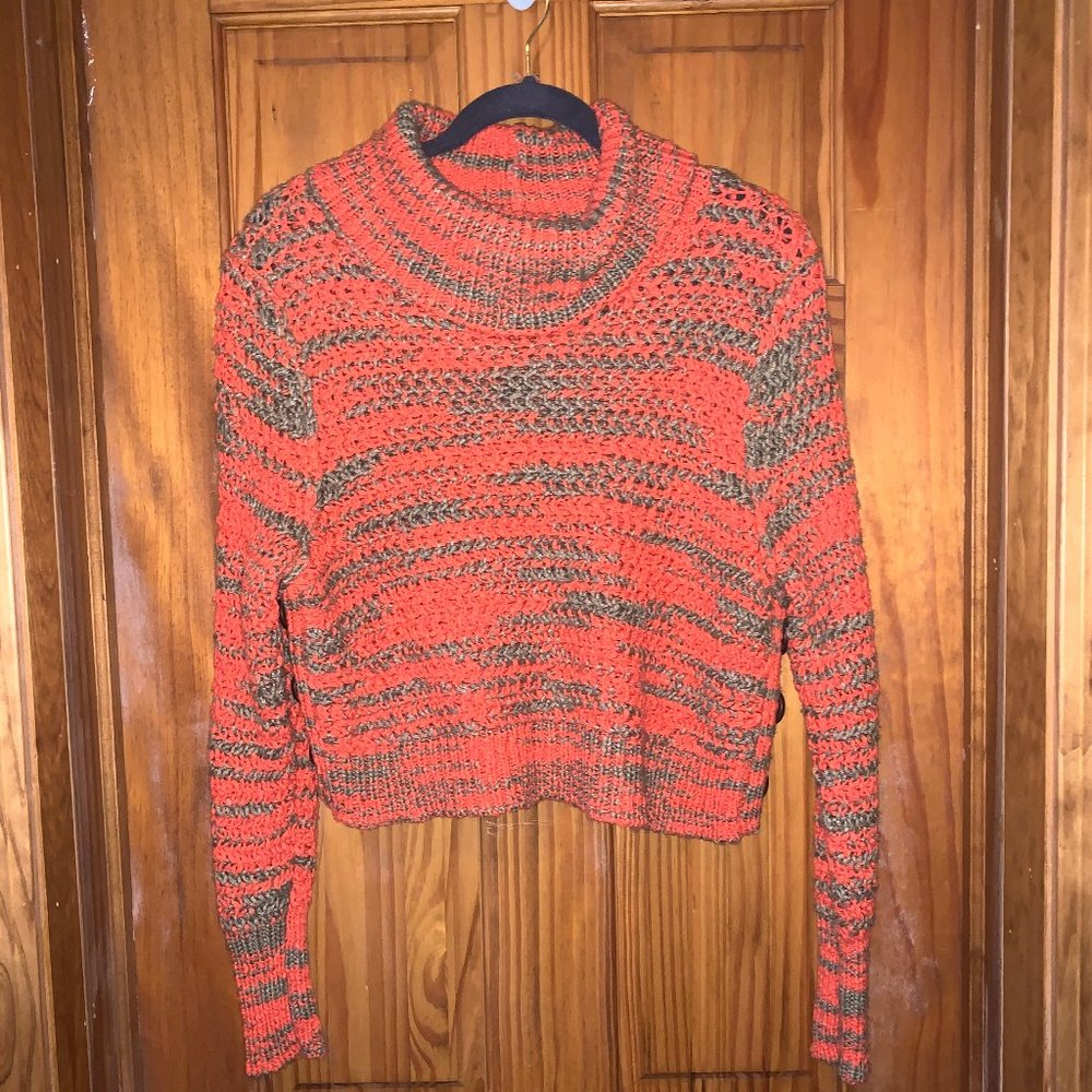 Free People Knit Cropped Sweater